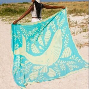 Sand Cloud XL Beach Towel - whale